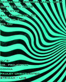 Semisexual Label Night